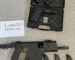 KRYTAC Vector AEG + Novritsch - Used airsoft equipment