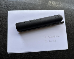 ABS Suppressor 14mm CCW - Used airsoft equipment