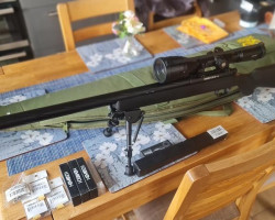 Novritsch SSG10 A1 plus extras - Used airsoft equipment