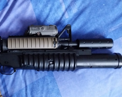 m4 eag grenade launcher m230 - Used airsoft equipment