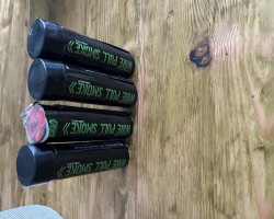 Enolagaye smoke grenades x4 - Used airsoft equipment