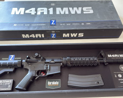 Tokyo Marui M4A1 MWS Z Sistem - Used airsoft equipment
