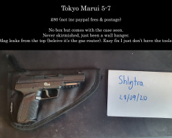 Tokyo Marui 5-7 (leaking Mag) - Used airsoft equipment
