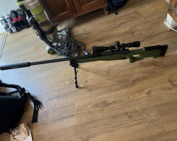 L96 sniper with 5 mags - Used airsoft equipment