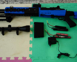 Airsoft M14 EBR Rifle - Used airsoft equipment