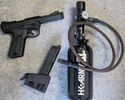 HPA KIT W/M4 Mag Adptr & AAP01 - Used airsoft equipment