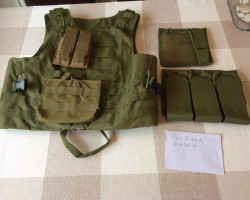 Airsoft tac vest plate carrier - Used airsoft equipment