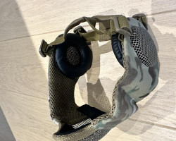 Face Mesh with Padded Ears - Used airsoft equipment