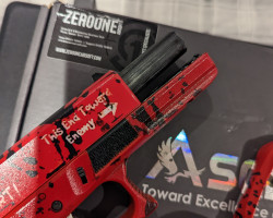 WE G17 GBB Deadpool Pistol - Used airsoft equipment