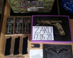 Raven 1911/MEU Camo Series GBB - Used airsoft equipment