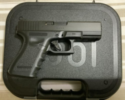 Custom steel Glock 23 +gas+bbs - Used airsoft equipment