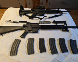 M4 & M16A2 bundle - Used airsoft equipment