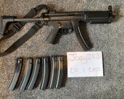 G&G mp5 full metal 7 mags - Used airsoft equipment