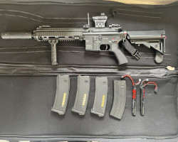 HK416 Devgru Airsoft Rifle - Used airsoft equipment