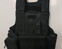 MFH Vest MOLLE II Black - Used airsoft equipment