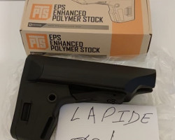 PTS EPS Stock Black - Used airsoft equipment