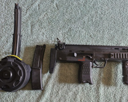 Tm mp7 1 gas mag  hpa drum mag - Used airsoft equipment