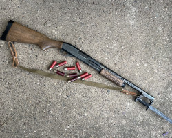 Metal & Wood Gas Trenchgun - Used airsoft equipment