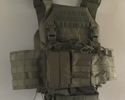 Fully loaded plate carrier - Used airsoft equipment