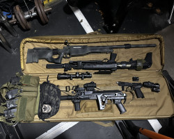 Whole arsenal - Used airsoft equipment