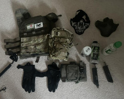 Airsoft plate carrier/ bundle - Used airsoft equipment