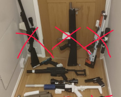 Selling Mix items - Used airsoft equipment
