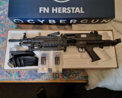 Cybergun m249 featherweight - Used airsoft equipment