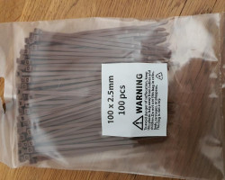 Ghillie Crafting ZipTies 1000 - Used airsoft equipment