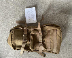 Coyote Brown Day Pack - Used airsoft equipment