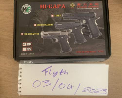 WE BABY HI CAPA - Used airsoft equipment