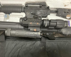 Rifle and accessories - Used airsoft equipment