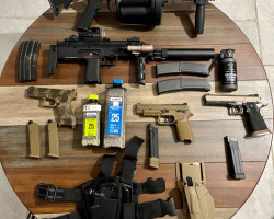 Airsoft bundle wanted - Used airsoft equipment