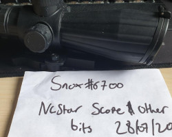 Ncstar 3-9x42 scope. - Used airsoft equipment