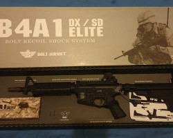 BOLT B4a1 elite sd rifle - Used airsoft equipment