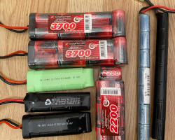 NIMH battery collection - Used airsoft equipment