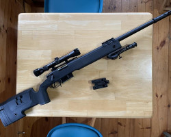 Sniper Rifle (upgraded) Bundle - Used airsoft equipment