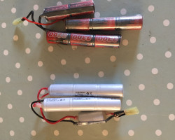 Batteries - Used airsoft equipment