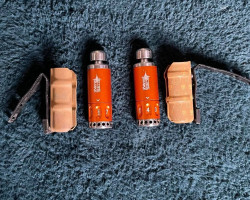 Orange 8Quake impact grenade - Used airsoft equipment