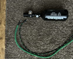Hpa tank and two lines - Used airsoft equipment