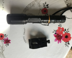 NEW torch and mount - Used airsoft equipment