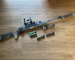 AAC-C1 Athena Gas Sniper Rifle - Used airsoft equipment