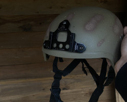 Tan helmet - Used airsoft equipment