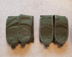 Warrior assault M4 mag pouches - Used airsoft equipment