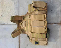 Molly carrier, + dump pouch - Used airsoft equipment