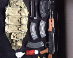 Cyma AK47 with extras - Used airsoft equipment