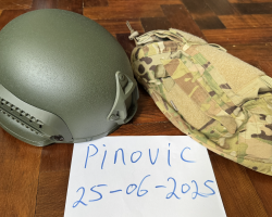 Mitch Style Helmet & Cover - Used airsoft equipment