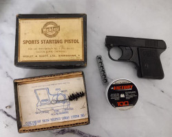Vintage webley blank pistol - Used airsoft equipment