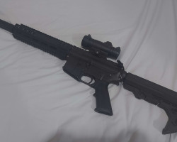 TM MWS L119A2 W/ 7 mags - Used airsoft equipment