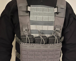Grey Chest Rig - Used airsoft equipment