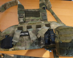 Warrior Assault Vest + Holster - Used airsoft equipment